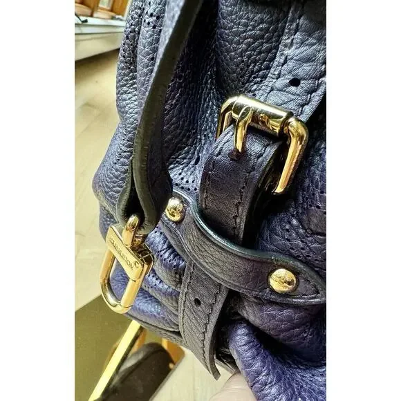 Louis Vuitton Mahina L Leather Monogram Hobo Handbag Shoulder Bag Purse - Picture 4 of 15